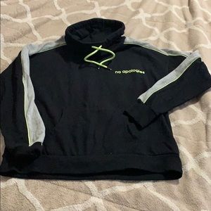 Cowl neck sweatshirt size large